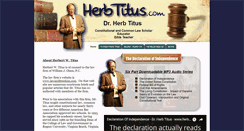 Desktop Screenshot of herbtitus.com